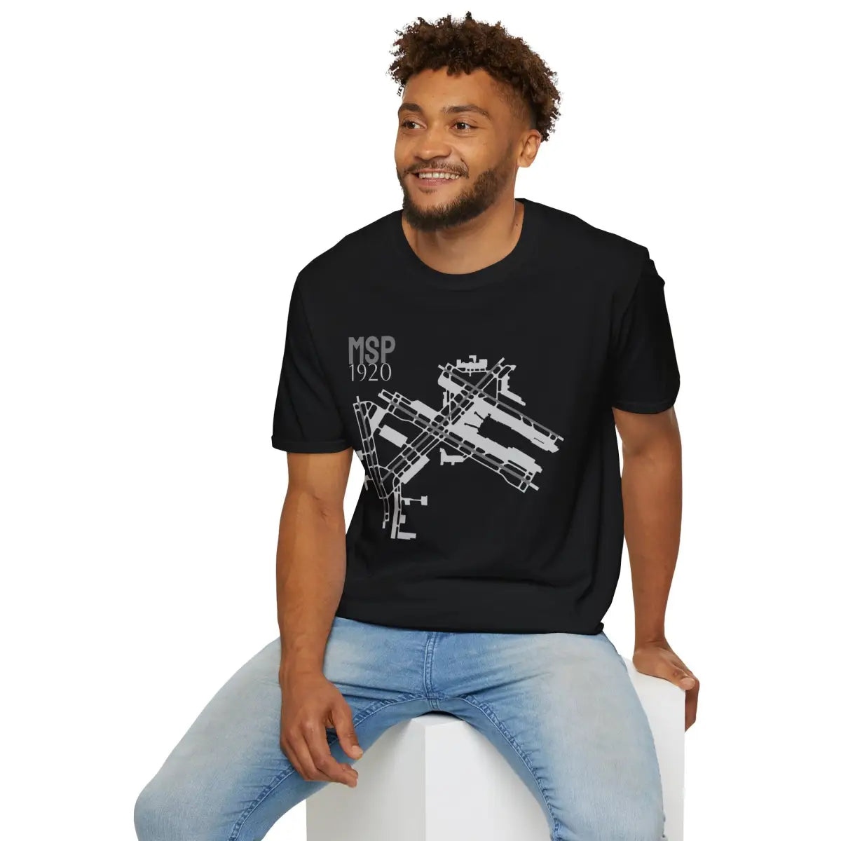 MSP Minneapolis-Saint Paul International - 1920 - Tee - T-Shirt - Pilot gifts - WWII warbird t-shirt