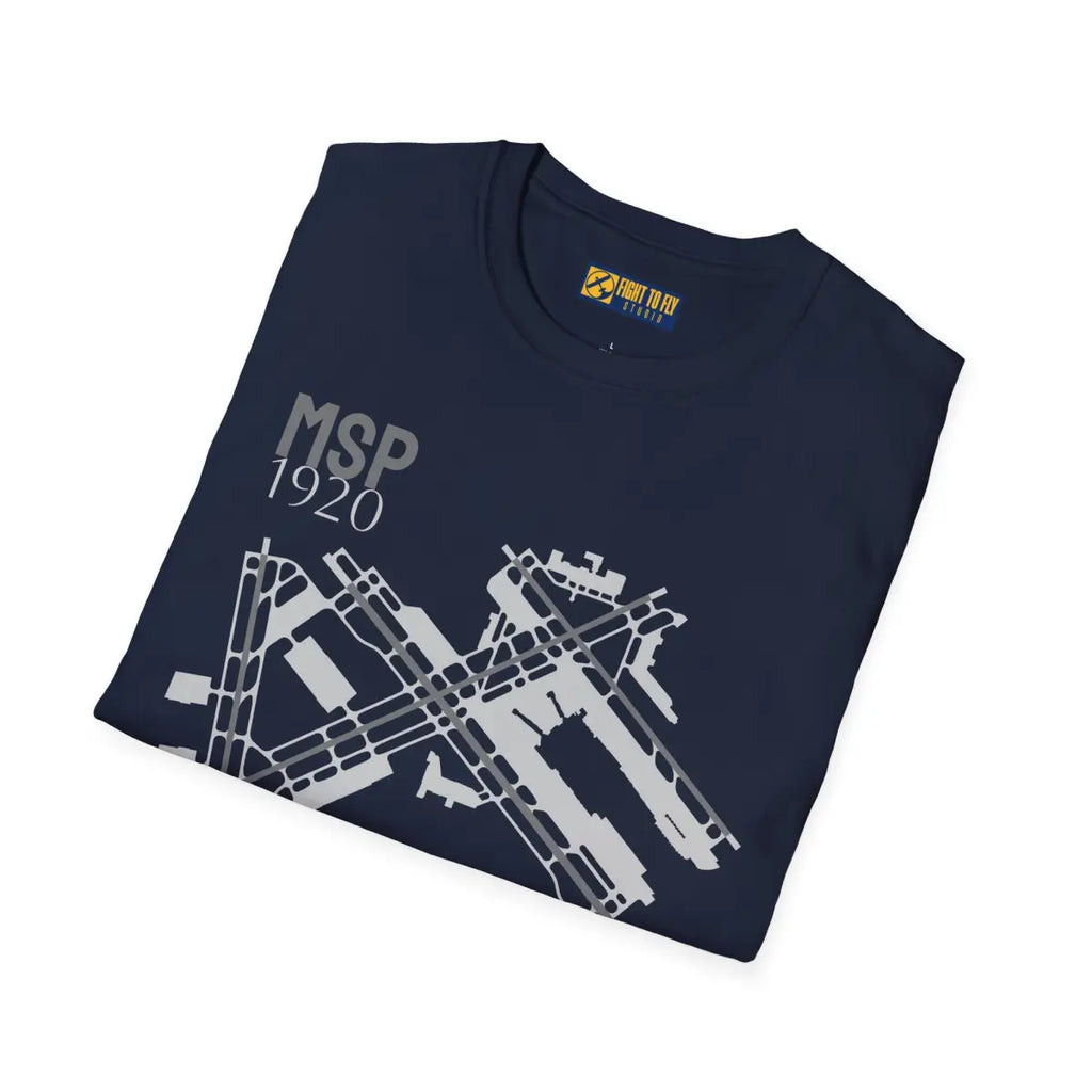MSP Minneapolis-Saint Paul International - 1920 - Tee - T-Shirt - Gifts for pilots - Aviation apparel
