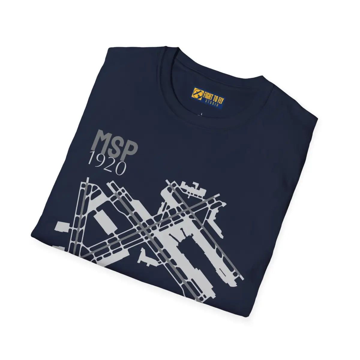MSP Minneapolis-Saint Paul International - 1920 - Tee - T-Shirt - Gifts for pilots - Aviation apparel