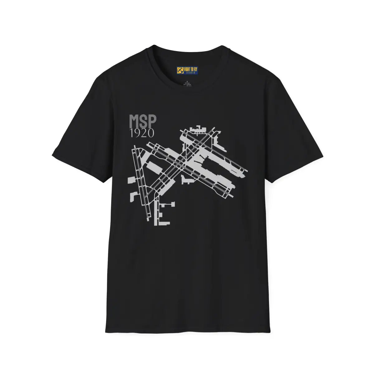 MSP Minneapolis-Saint Paul International - 1920 - Tee - T-Shirt - Pilot gifts - WWII warbird t-shirt