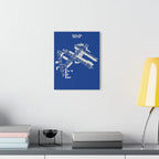 MSP - Minneapolis-Saint Paul International Acrylic Print - Home Decor - Pilot gifts - WWII warbird t-shirt
