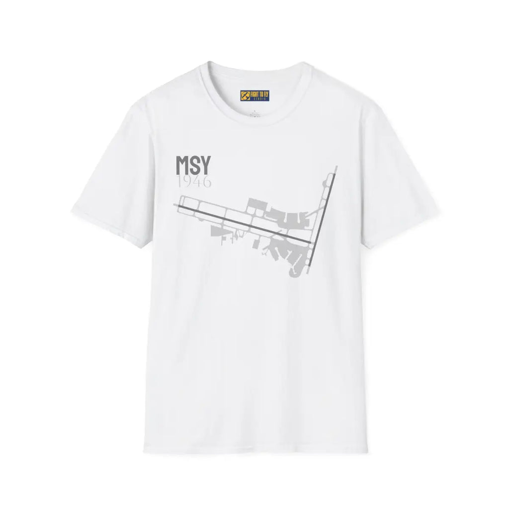 MSY Louis Armstrong New Orleans International - 1946 - Tee - T-Shirt - Pilot gifts - WWII warbird t-shirt