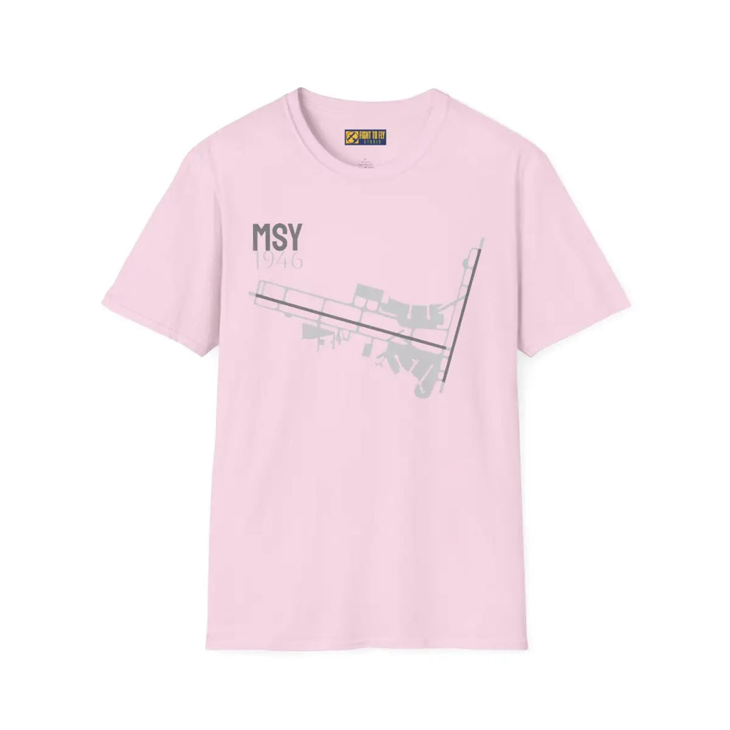 MSY Louis Armstrong New Orleans International - 1946 - Tee - T-Shirt - Pilot gifts - WWII warbird t-shirt