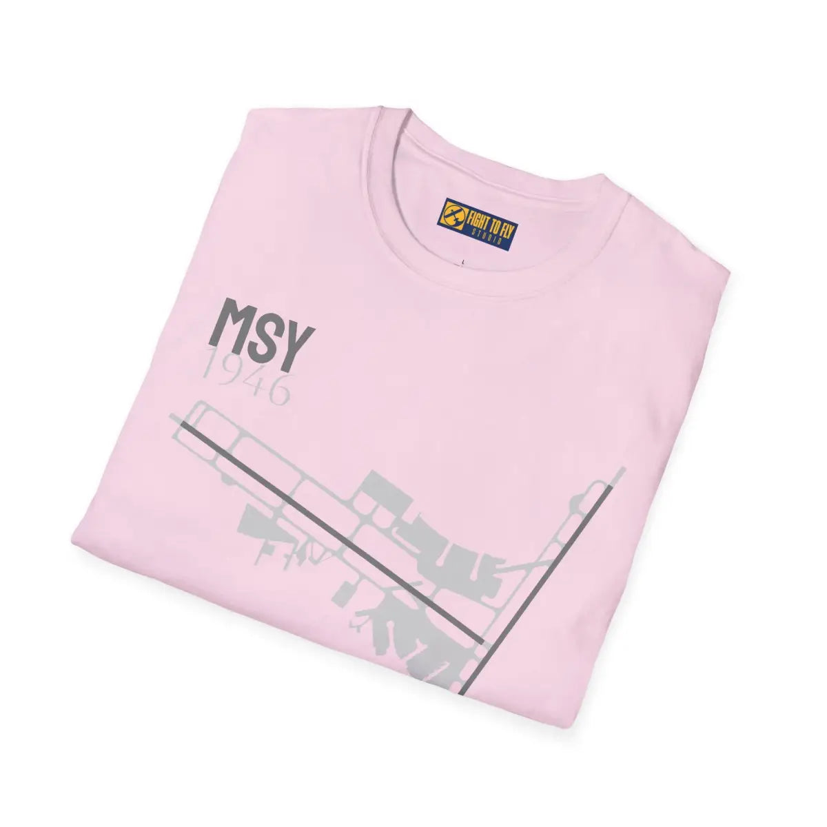 MSY Louis Armstrong New Orleans International - 1946 - Tee - T-Shirt - Gifts for pilots - Aviation apparel