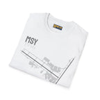 MSY Louis Armstrong New Orleans International - 1946 - Tee - T-Shirt - Pilot gifts - WWII warbird t-shirt