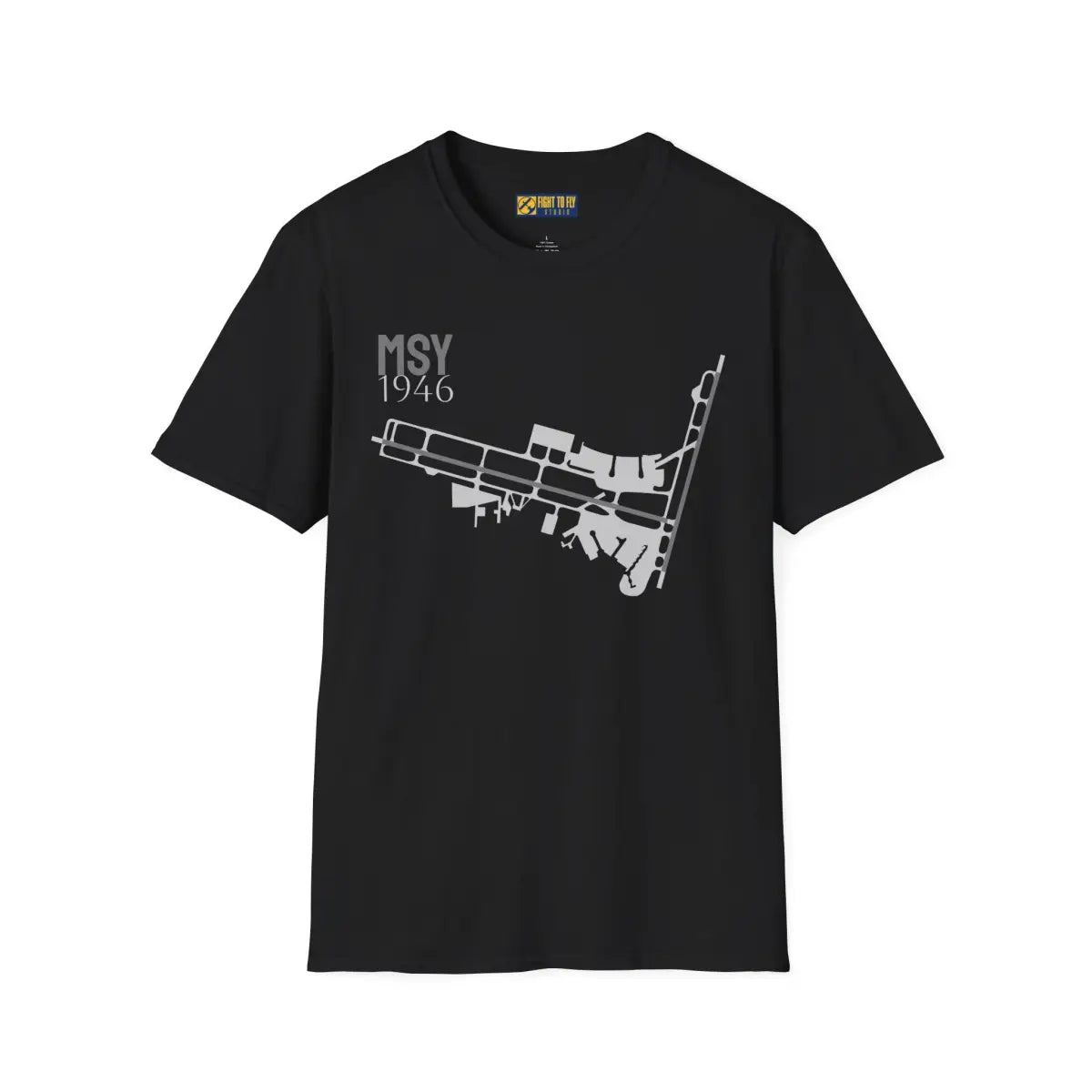 MSY Louis Armstrong New Orleans International - 1946 - Tee - T-Shirt - Pilot gifts - WWII warbird t-shirt