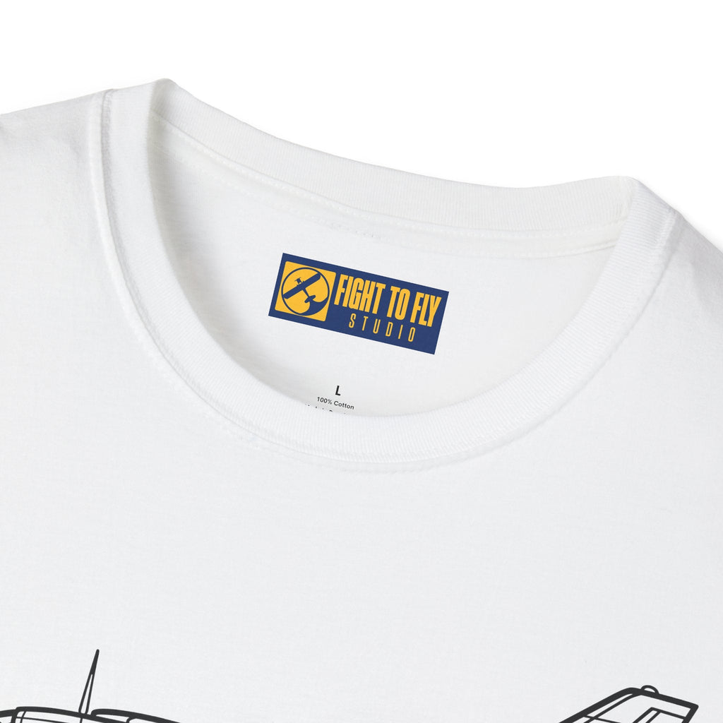 MU-2 T-Shirt – Mitsubishi High-Speed Turboprop Aircraft Aviation Tee - Gifts for pilots - apparel