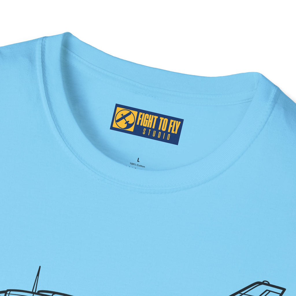 MU-2 T-Shirt – Mitsubishi High-Speed Turboprop Aircraft Aviation Tee - Gifts for pilots - apparel