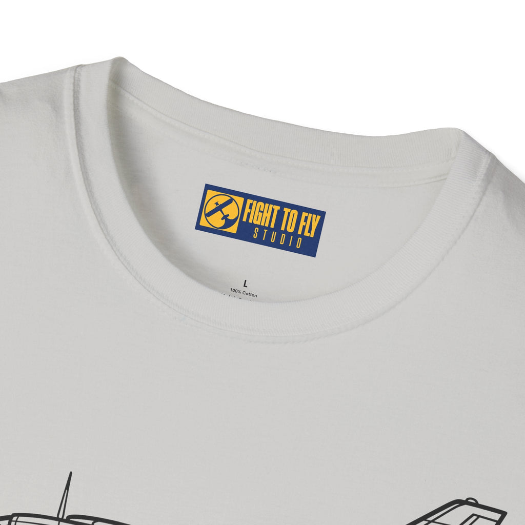 MU-2 T-Shirt – Mitsubishi High-Speed Turboprop Aircraft Aviation Tee - Gifts for pilots - apparel