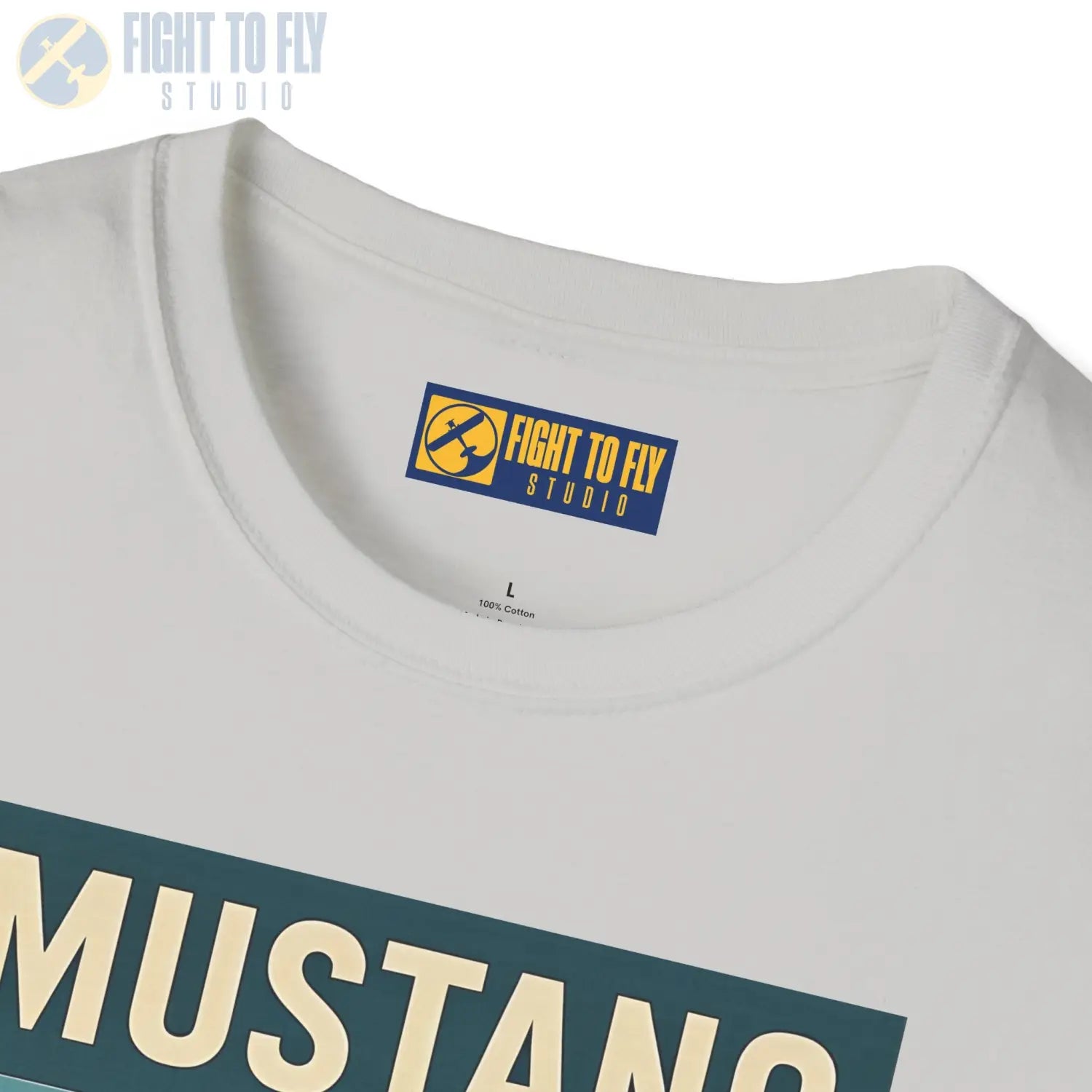 P-51D Mustang Premium Full Graphic T-Shirt - Pilot gifts - WWII warbird t-shirt