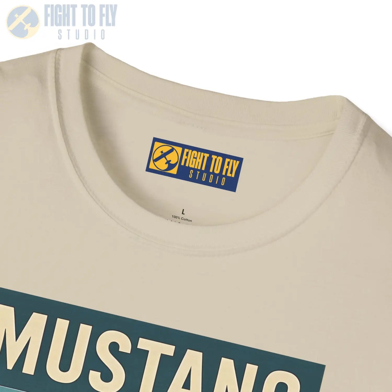 P-51D Mustang Premium Full Graphic T-Shirt - Pilot gifts - WWII warbird t-shirt