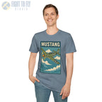 P-51D Mustang Premium Full Graphic T-Shirt - Pilot gifts - WWII warbird t-shirt
