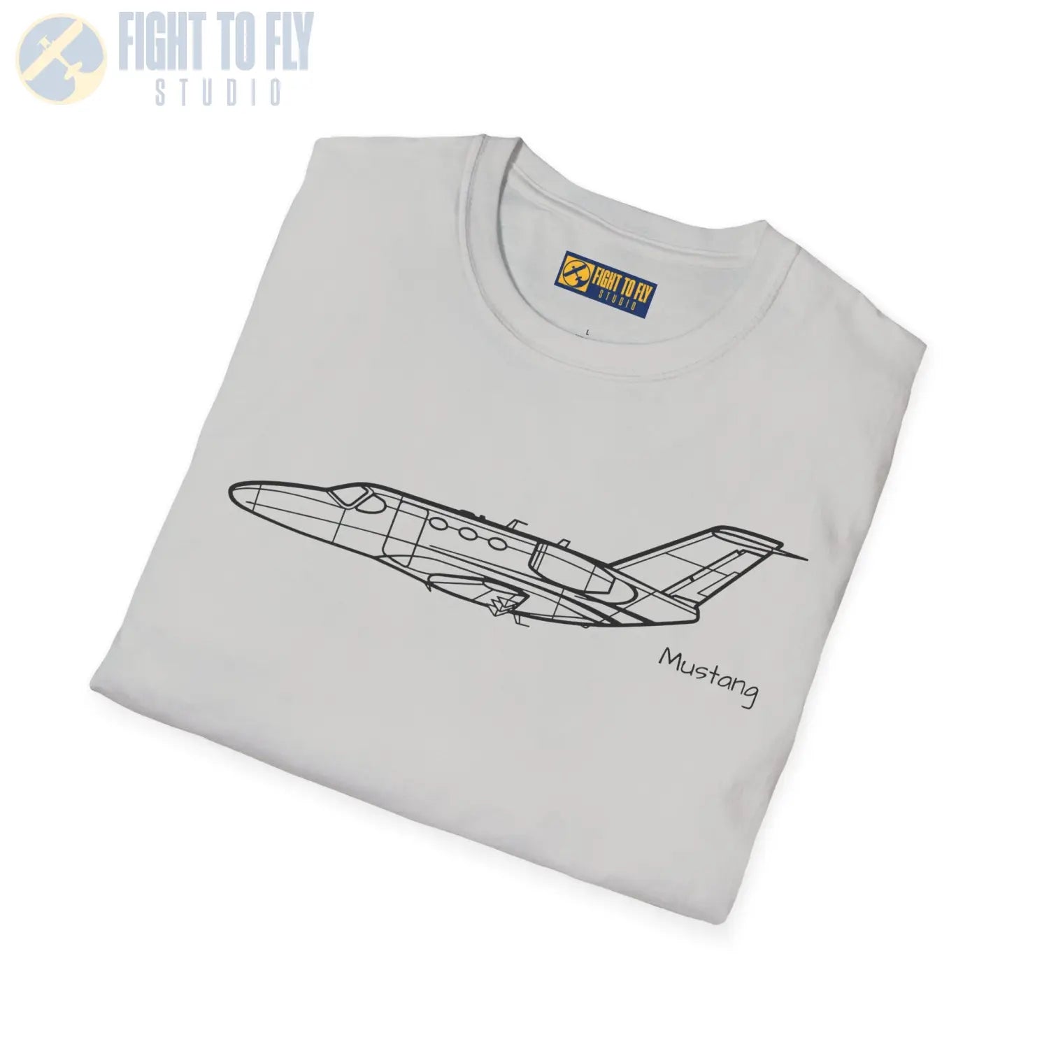 Mustang T-Shirt - Pilot gifts - WWII warbird t-shirt
