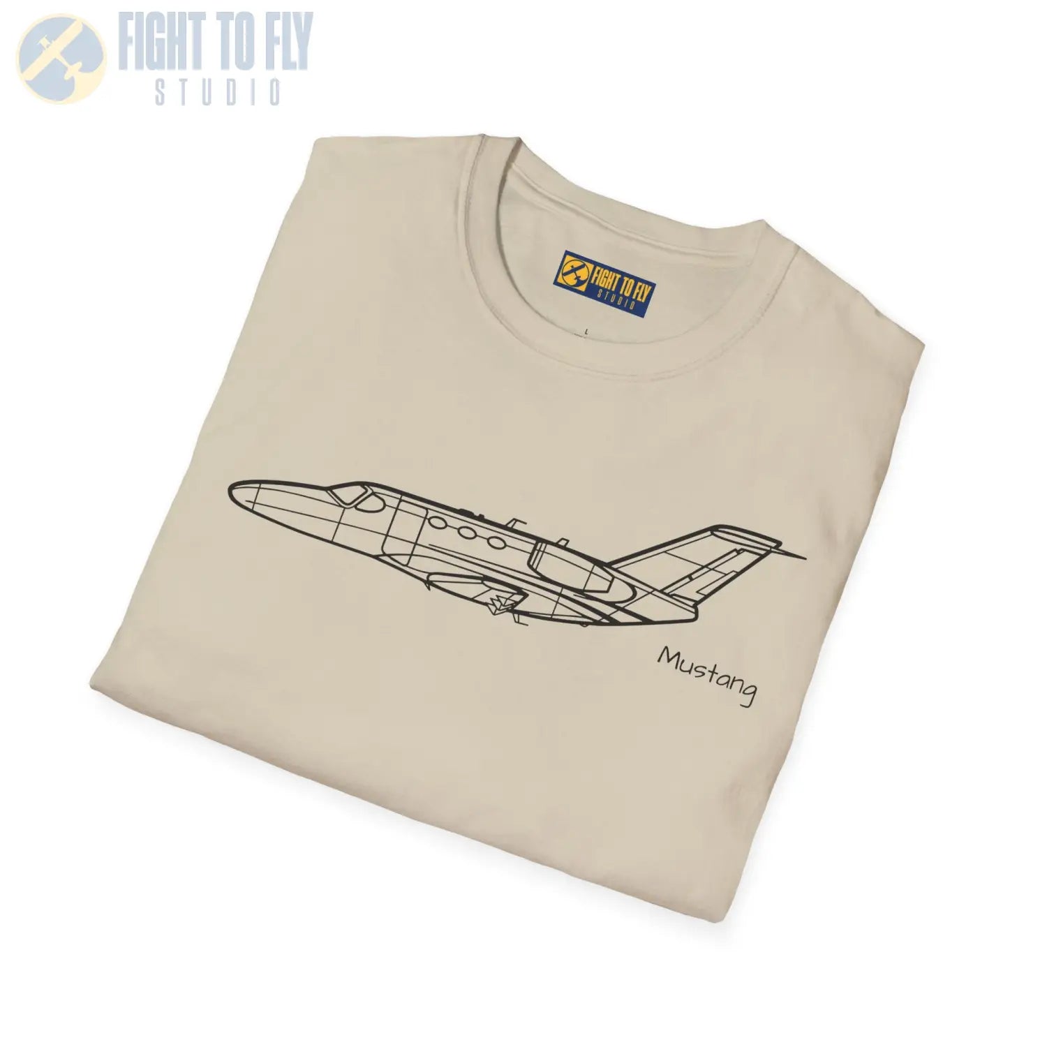 Mustang T-Shirt - Pilot gifts - WWII warbird t-shirt