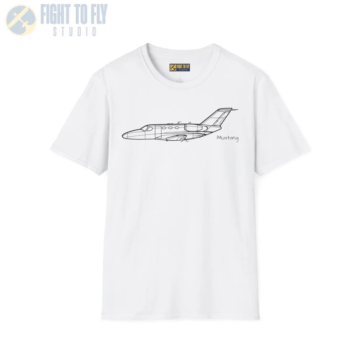Mustang T-Shirt - Pilot gifts - WWII warbird t-shirt