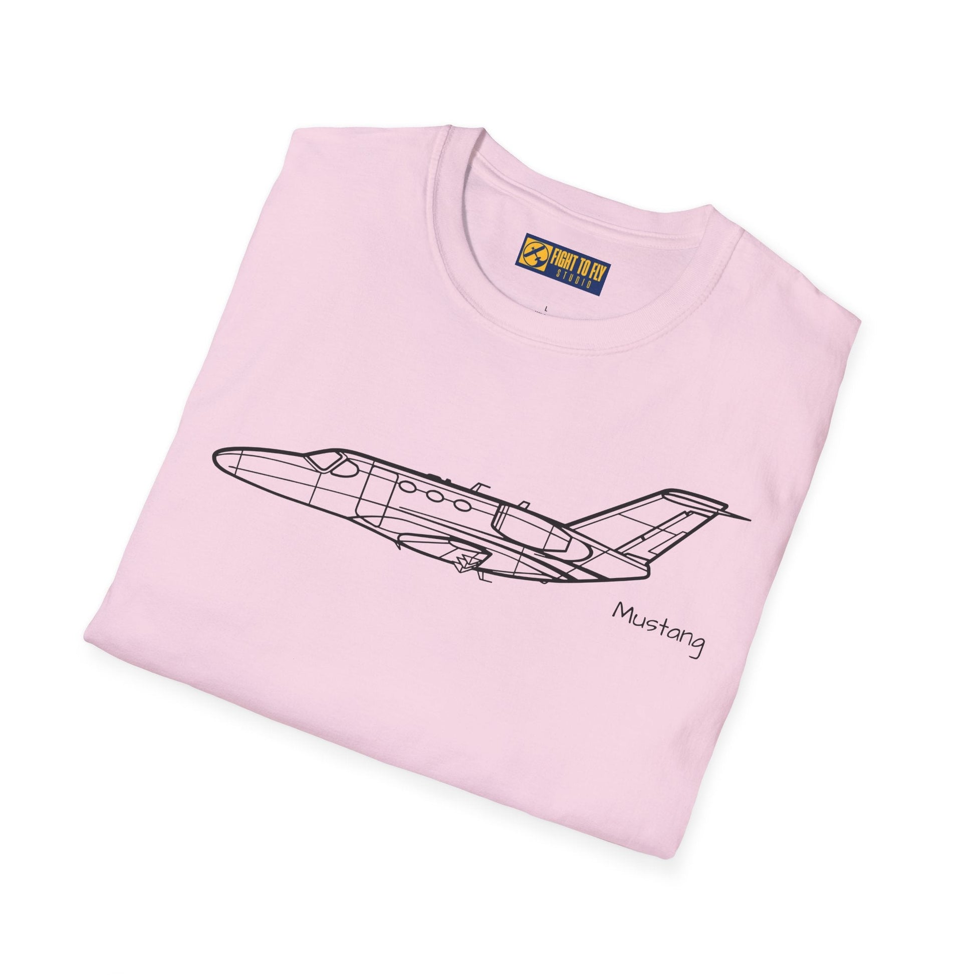 Mustang T-Shirt – Very Light Jet Aviation Tee - Pilot gifts - WWII warbird t-shirt