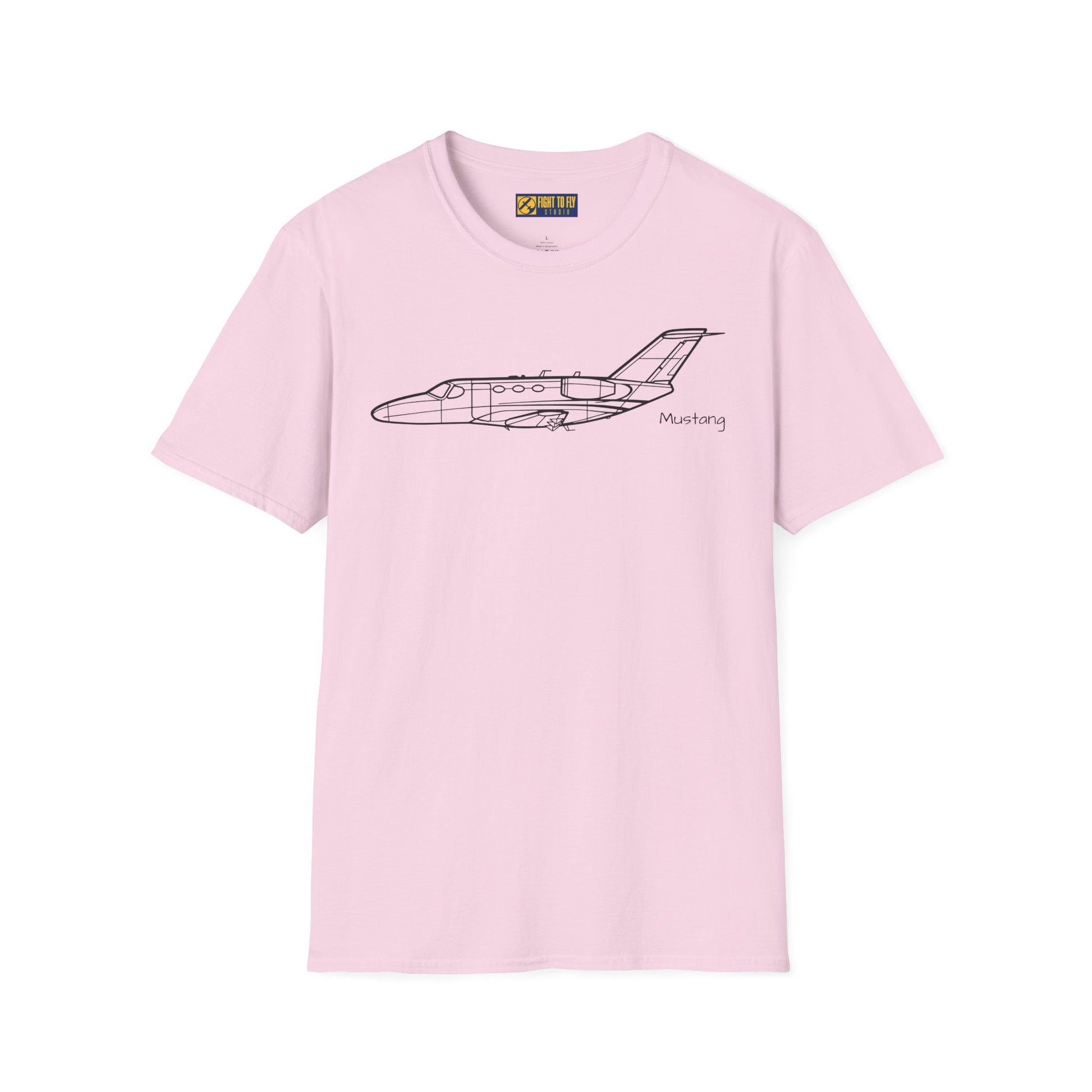 Mustang T-Shirt – Very Light Jet Aviation Tee - Pilot gifts - WWII warbird t-shirt