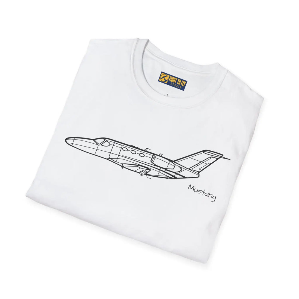 Mustang T-Shirt - Pilot gifts - WWII warbird t-shirt