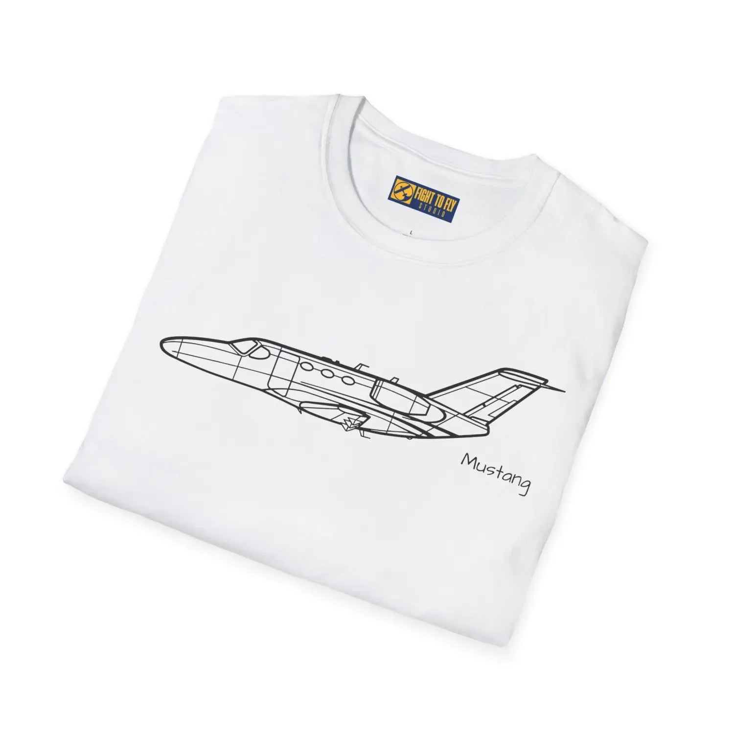 Mustang T-Shirt - Pilot gifts - WWII warbird t-shirt