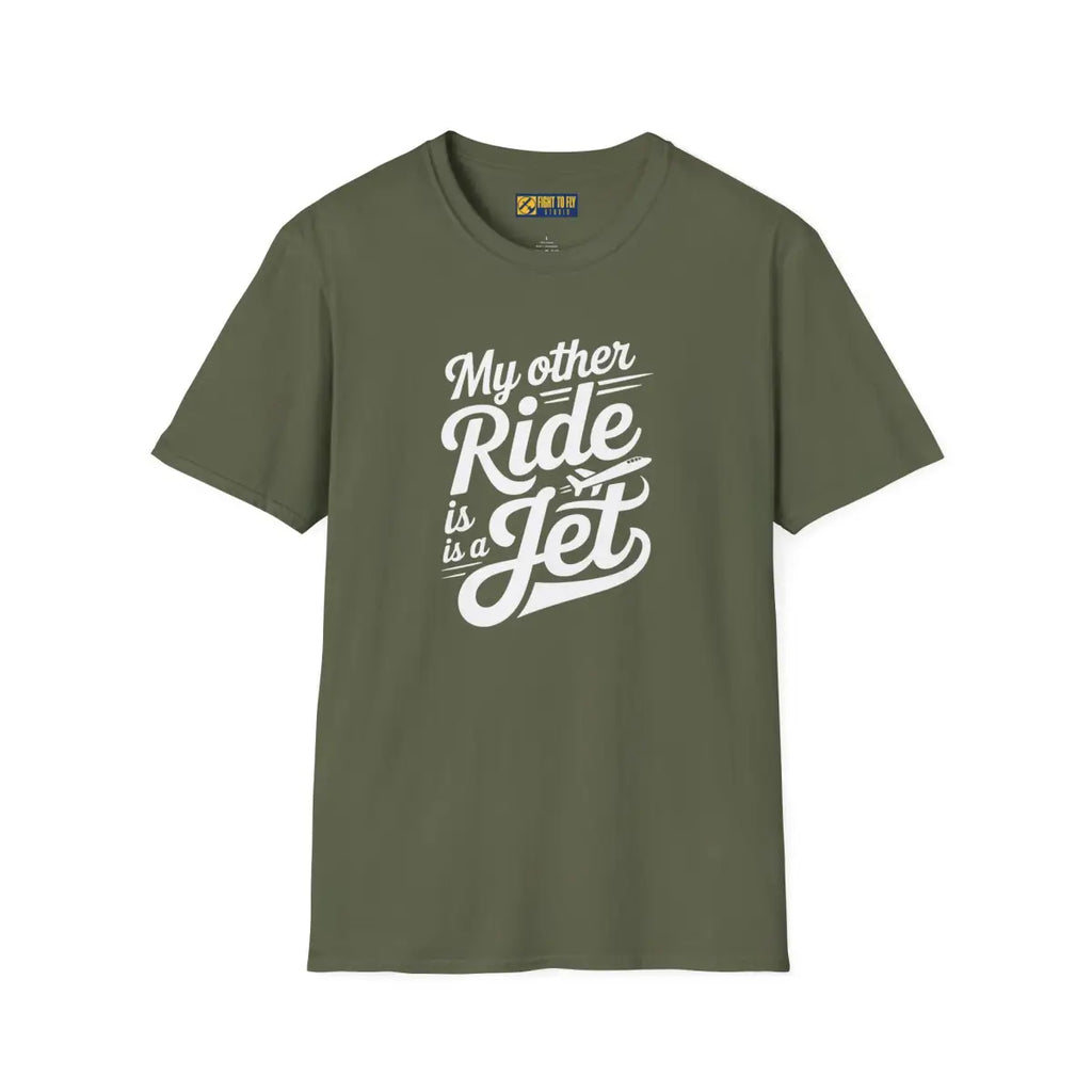 My Other Ride is a Jet - T-Shirt - Pilot gifts - WWII warbird t-shirt