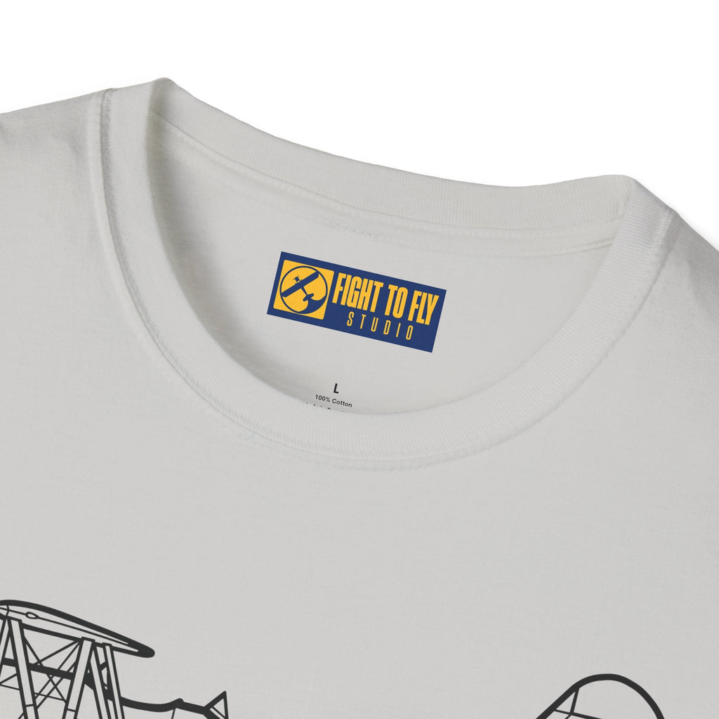 N3N-3 T-Shirt – Yellow Peril Naval Trainer Aircraft Tee - Pilot gifts - WWII warbird t-shirt