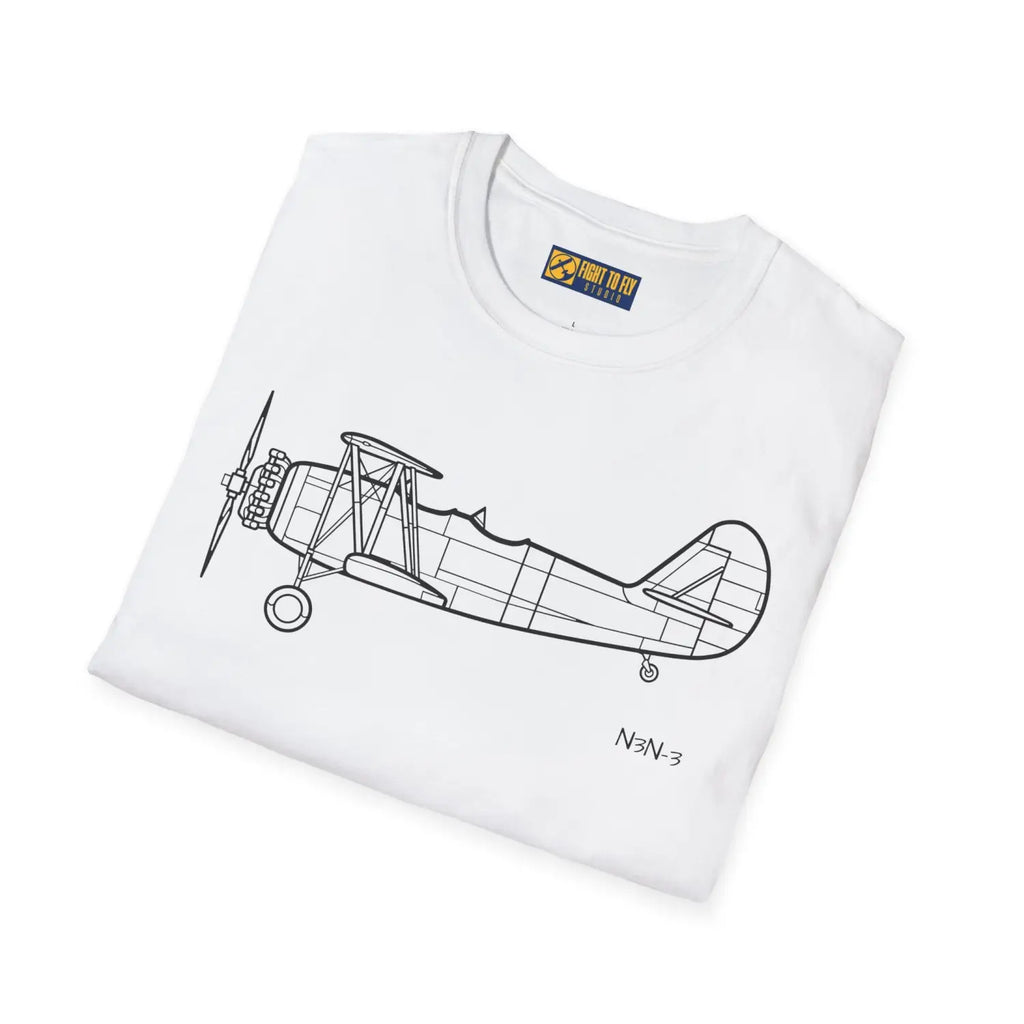N3N-3 Yellow Peril T-Shirt - Pilot gifts - WWII warbird t-shirt