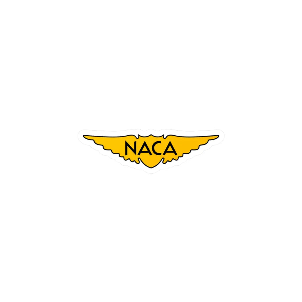 NACA Vintage Logo Kiss-Cut Vinyl Decals - Paper products - Pilot gifts - WWII warbird t-shirt