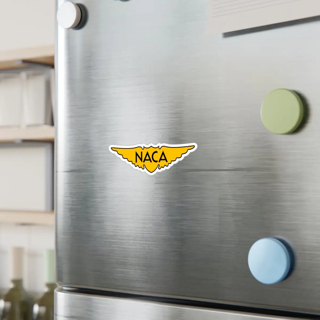 NACA Vintage Logo Kiss-Cut Vinyl Decals - Paper products - Pilot gifts - WWII warbird t-shirt
