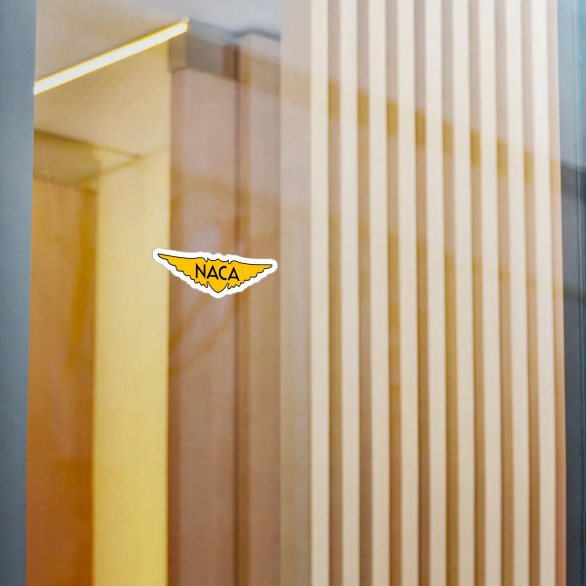NACA Vintage Logo Kiss-Cut Vinyl Decals - Paper products - Pilot gifts - WWII warbird t-shirt