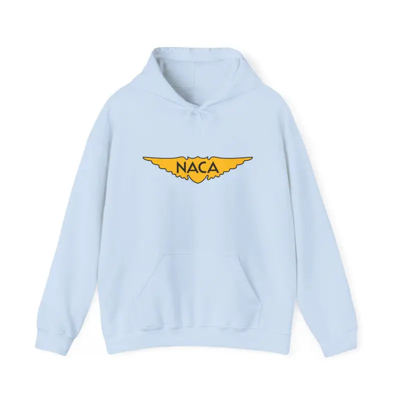 NACA Wings Unisex Heavy Blend Hoodie - Perfect for Aviation Enthusiasts - Gifts pilots - apparel