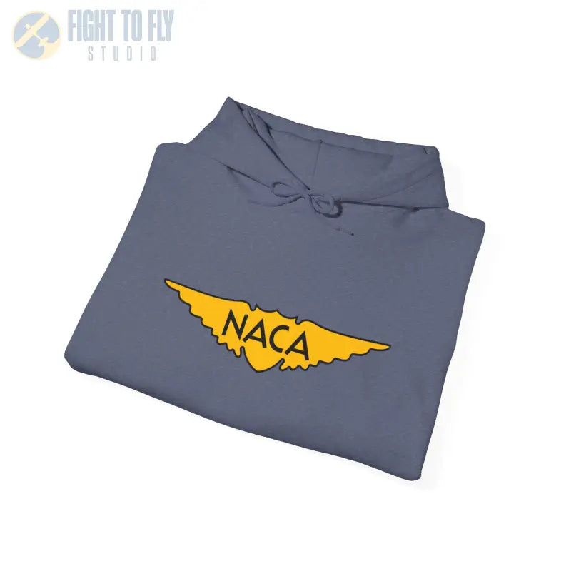 NACA Wings Unisex Heavy Blend Hoodie - Perfect for Aviation Enthusiasts - Gifts pilots - apparel