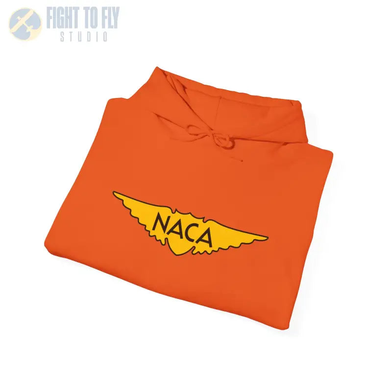 NACA Wings Unisex Heavy Blend Hoodie - Perfect for Aviation Enthusiasts - Gifts pilots - apparel
