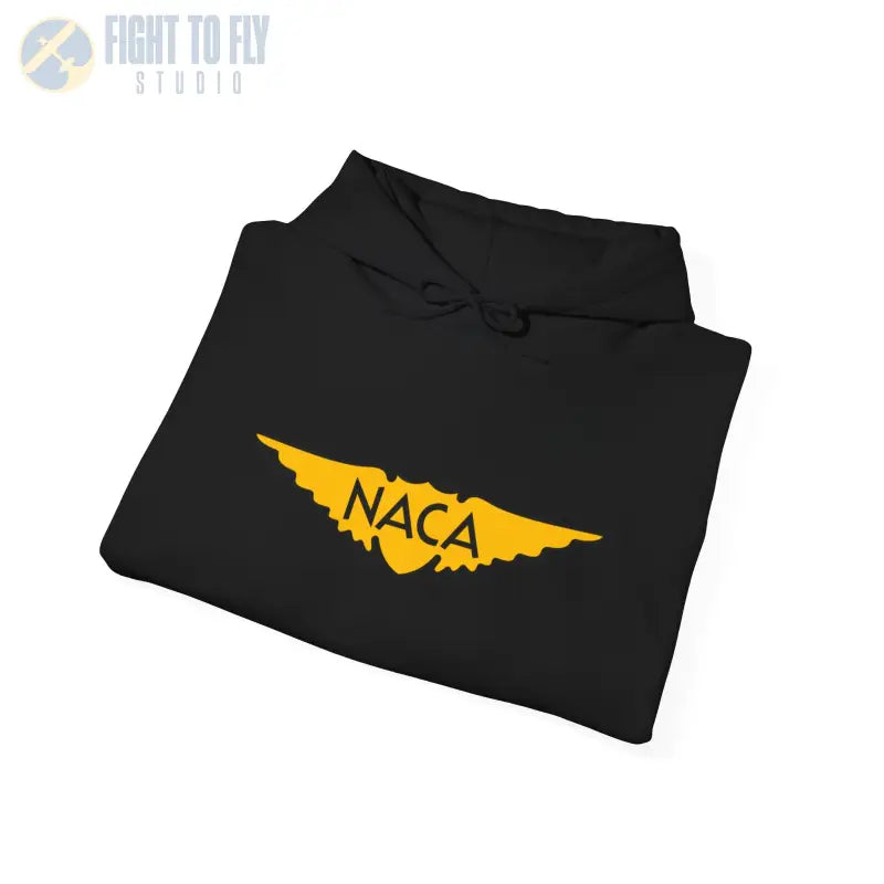 NACA Wings Unisex Heavy Blend Hoodie - Perfect for Aviation Enthusiasts - Gifts pilots - apparel