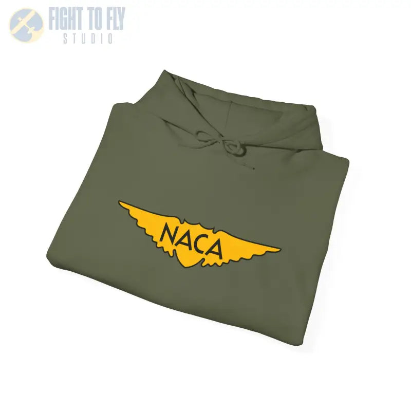 NACA Wings Unisex Heavy Blend Hoodie - Perfect for Aviation Enthusiasts - Gifts pilots - apparel