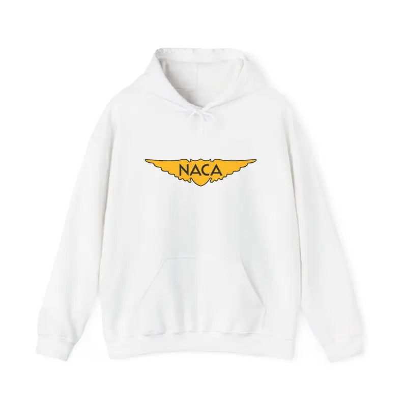 NACA Wings Unisex Heavy Blend Hoodie - Perfect for Aviation Enthusiasts - Gifts pilots - apparel