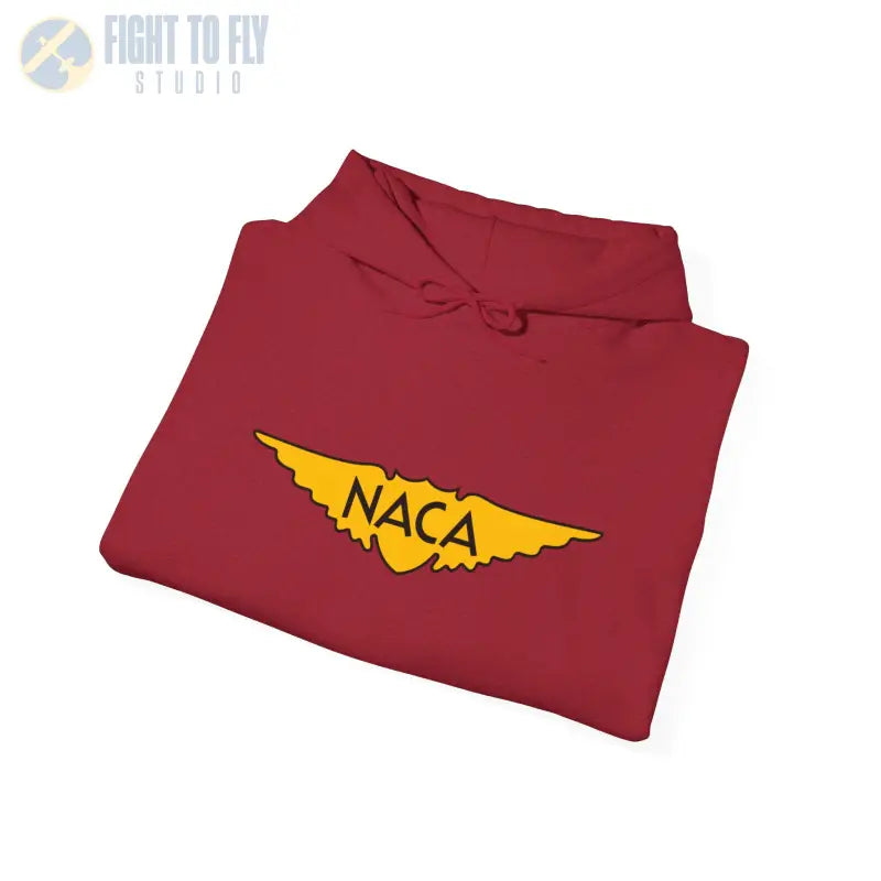 NACA Wings Unisex Heavy Blend Hoodie - Perfect for Aviation Enthusiasts - Gifts pilots - apparel