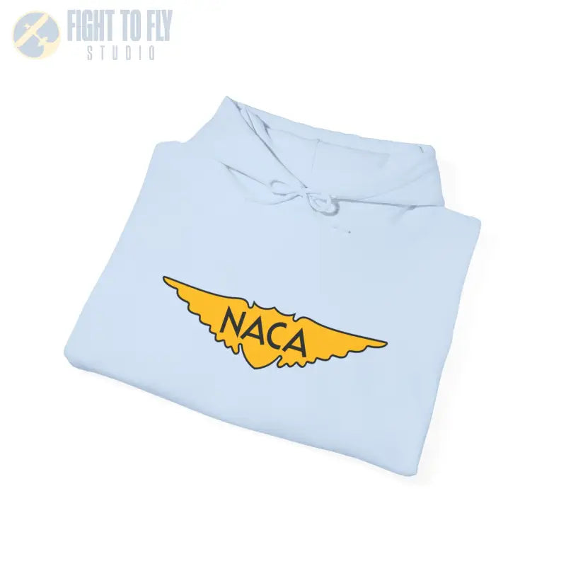 NACA Wings Unisex Heavy Blend Hoodie - Perfect for Aviation Enthusiasts - Gifts pilots - apparel