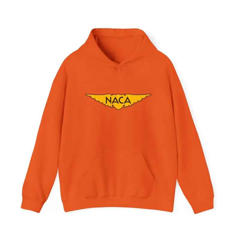 NACA Wings Unisex Heavy Blend Hoodie - Perfect for Aviation Enthusiasts - Gifts pilots - apparel