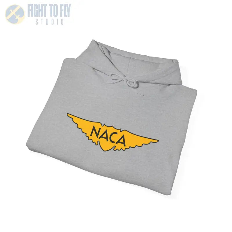 NACA Wings Unisex Heavy Blend Hoodie - Perfect for Aviation Enthusiasts - Gifts pilots - apparel