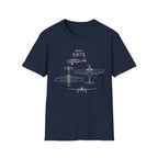Nakajima B5N1 “Kate” — T-shirt - T-Shirt - Pilot gifts - WWII warbird t-shirt