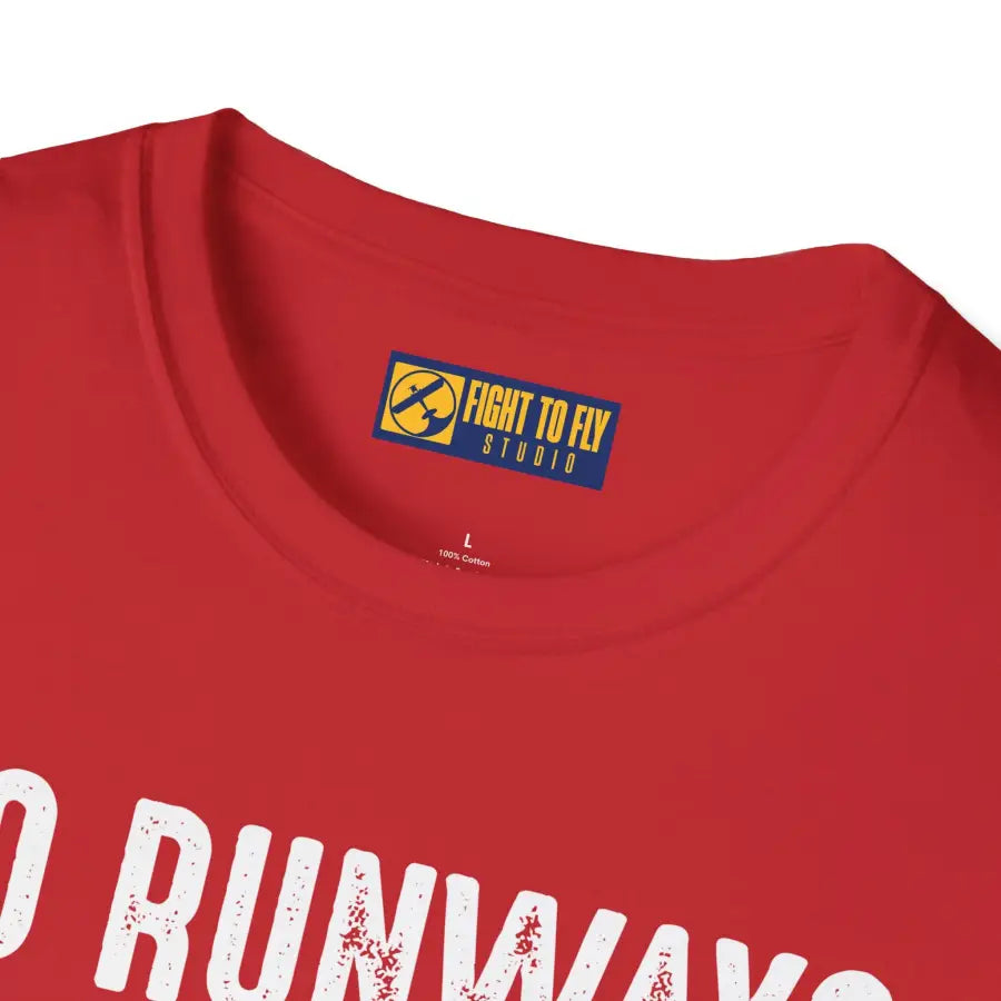 No Runway? Problem - T-Shirt - Pilot gifts - WWII warbird t-shirt