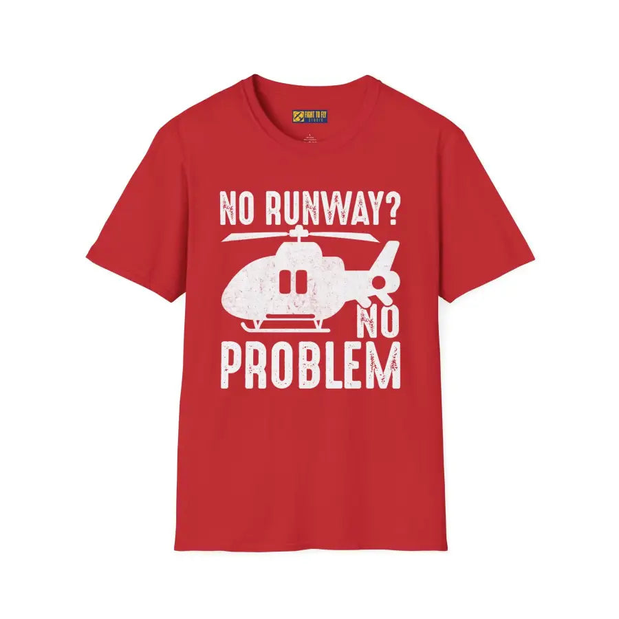 No Runway? Problem - T-Shirt - Pilot gifts - WWII warbird t-shirt