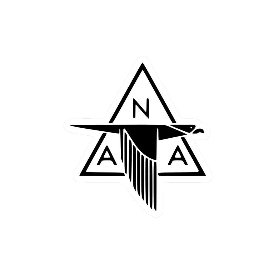 North American Aviation Kiss-Cut Vinyl Decal - Paper products - Pilot gifts - WWII warbird t-shirt