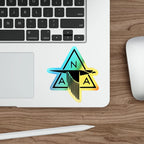 North American Aviation Logo - Holographic Die-cut Stickers - Paper products - Pilot gifts - WWII warbird t-shirt