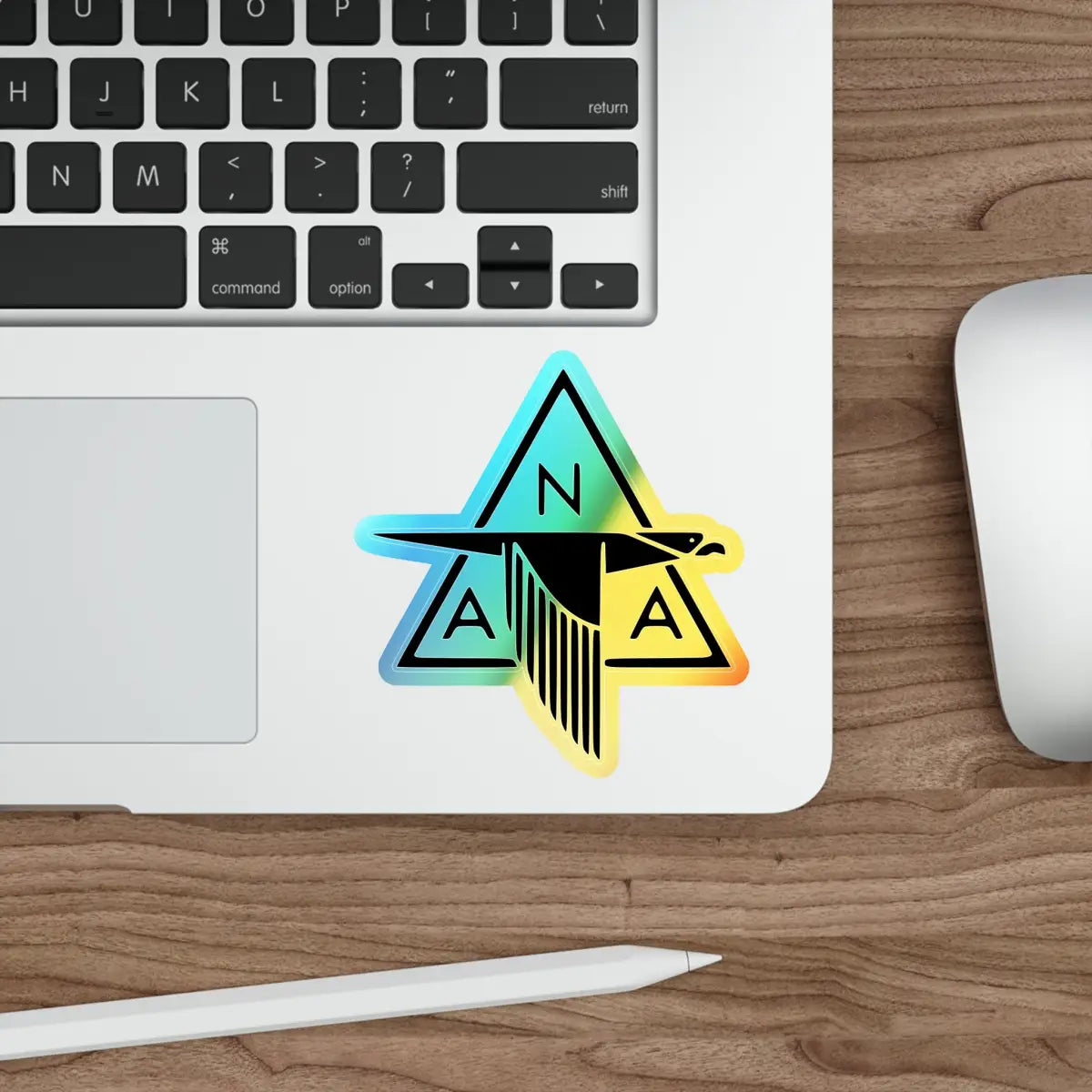 North American Aviation Logo - Holographic Die-cut Stickers - Paper products - Gifts for pilots - apparel