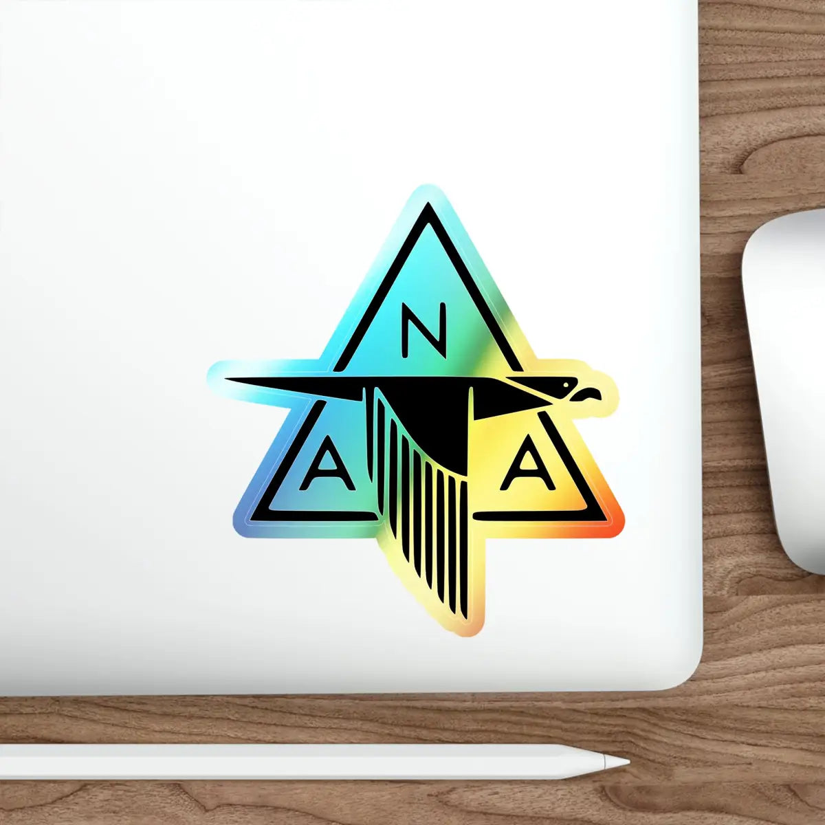 North American Aviation Logo - Holographic Die-cut Stickers - Paper products - Gifts for pilots - apparel