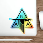 North American Aviation Logo - Holographic Die-cut Stickers - Paper products - Pilot gifts - WWII warbird t-shirt