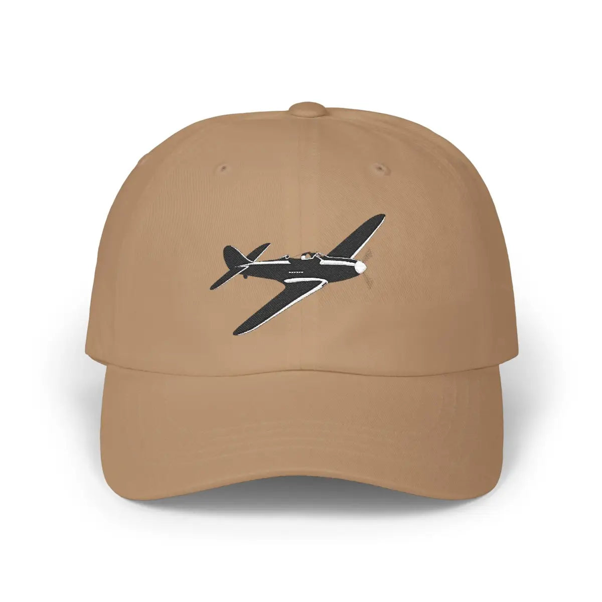 North American Aviation P-51 Mustang - Black - Hats - Gifts for pilots - apparel