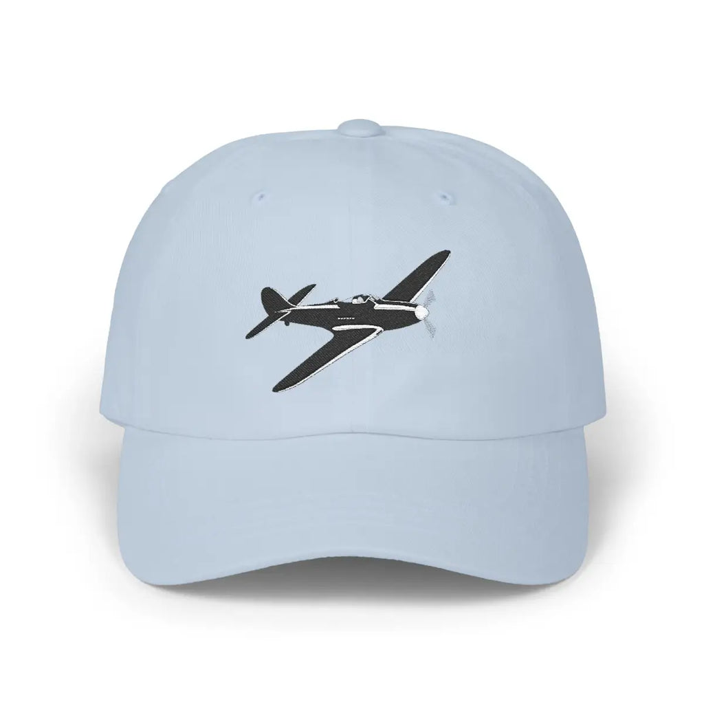 North American Aviation P-51 Mustang - Black - Hats - Pilot gifts - WWII warbird t-shirt