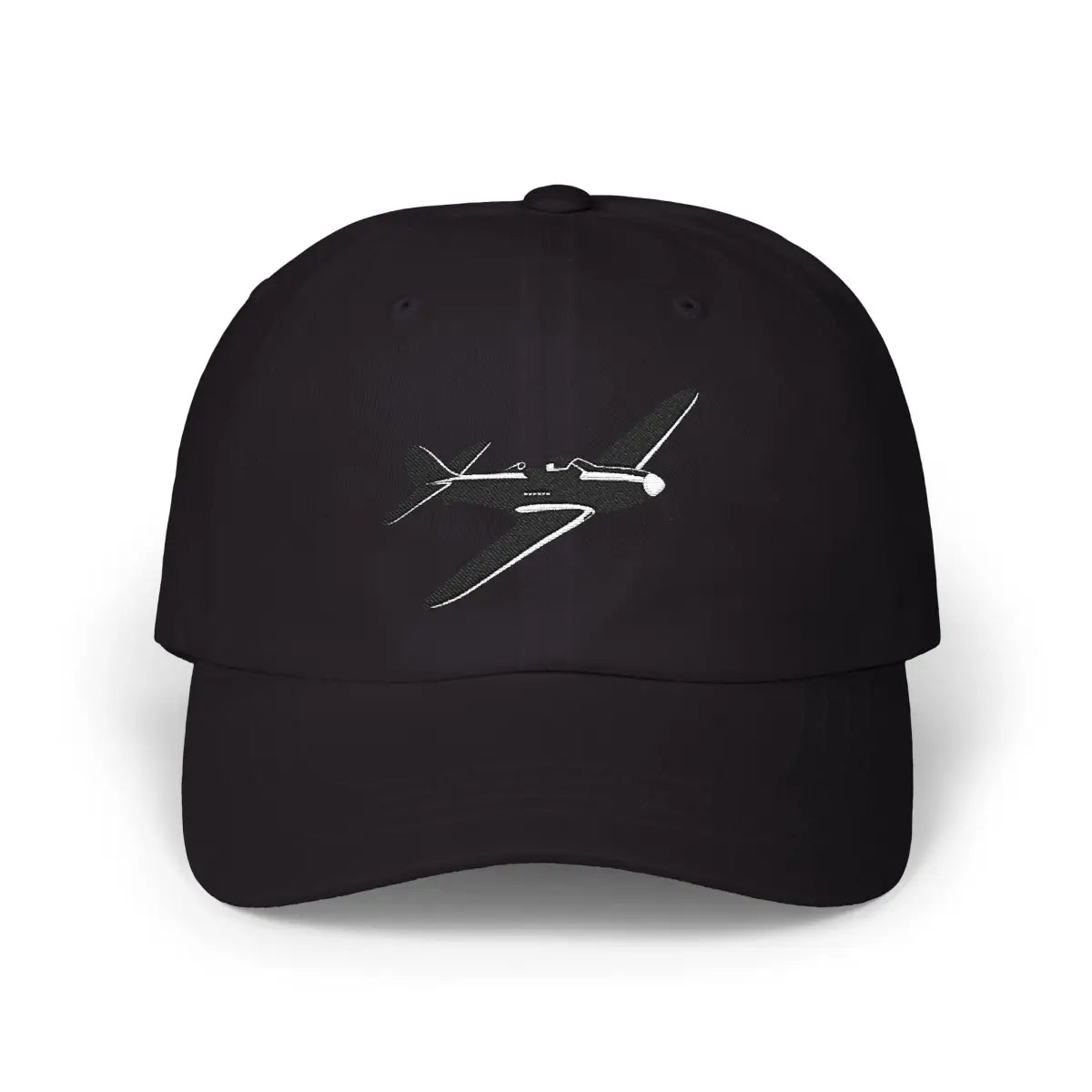North American Aviation P-51 Mustang - Black - Hats - Pilot gifts - WWII warbird t-shirt
